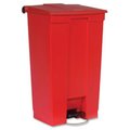 Eat-In Step-on Wastebasket, Red EA2655836